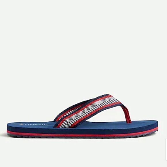 Kid’s Crewcuts Herringbone Flip-flops - Picture 3 of 5